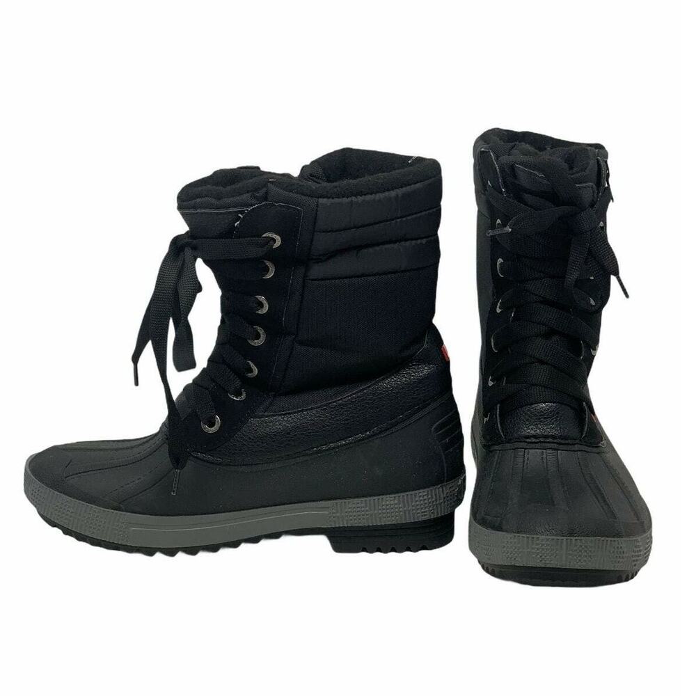 Pajar Darnell Waterproof Impermeable black Snow Boots Size 7